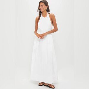 NWT Tuckernuck White Halter Marcie Dress - M